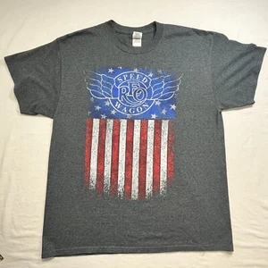 Camisa Reo Speedwagon Grande Gira 2018 Bandera Americana Concierto Doble Puntada - Imagen 1 de 14