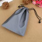 10 Pcs Closure Pockets Jewelry Drawstring Pouches Flannel