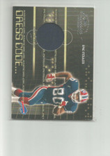 2003 DONRUSS CLASSICS DRESS CODE JERSEYS #DC17 ERIC MOULDS 041/550