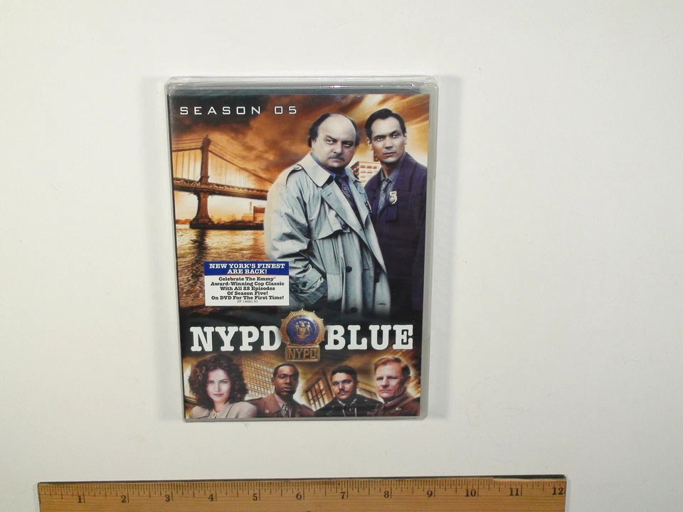 NYPD Blue - Complete Season 5 - 22 Episodes - BRAND NEW & SEALED DVD - Image 1 of 4
