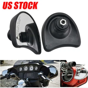 Batwing Fairing Rearview Side Mirror Fit For Harley Electra Street Glide 96-13 - Bild 1 von 13