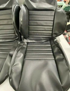 1986-1995 suzuki samurai jx front seat cover(ALL BLACK) - Picture 1 of 3