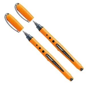 2x Stabilo Tintenroller Tintenschreiber worker+ fine 0,3 mm schwarz 2016/46 - Bild 1 von 5