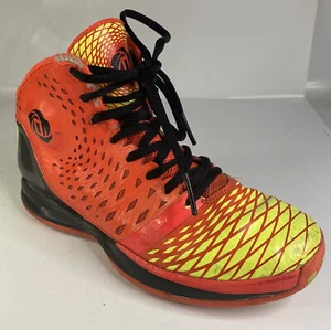 Size 6 - Adidas Mens D Rose Orange & Yellow Basketball Shoes - G65927 - Picture 1 of 10