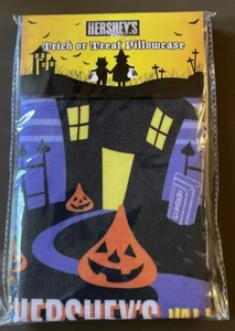 Hershey's Trick or Treat Pillowcase Halloween Size 20" X 30" New In Package - Picture 1 of 2
