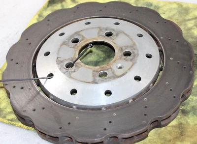 Lamborghini Huracan, LP580, Rear Brake Rotor, Steel, Used, P/N 4S0615601B - Image 1 of 4