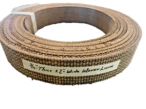 3/16" thick x 2" wide Woven brake lining (sold by the foot) - Picture 1 of 1