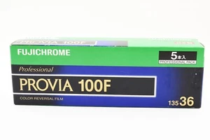 Película de 5 rollos [sin usar] Fujifilm Fujichrome Provia 100F RDP III 135 36EXP para Japón - Imagen 1 de 21