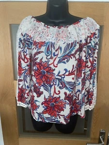 TAJ BY SABRINA CRIPPA ESTILO GITANO FLORAL TALLA PEQUEÑA - Imagen 1 de 4