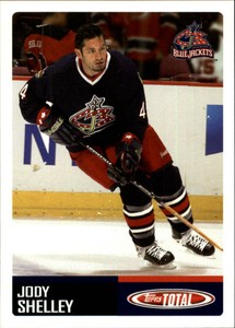 2002-03 Topps Total #385 Jody Shelley - NM-MT