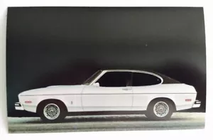 Cartolina promozionale concessionaria Ford Capri II Ghia anni 70 - Foto 1 di 2