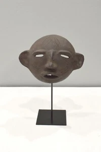 Máscara Africana Makonde Casco Máscara de Arcilla - Imagen 1 de 4