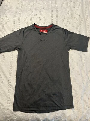ccm S gray tactical dry short sleeve hockey base shirt  - Изображение 1 из 4