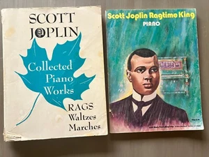 Lote De Partituras De Colección Scott Joplin Ragtime Coleccionadas Piano Obras Ragtime King - Imagen 1 de 11