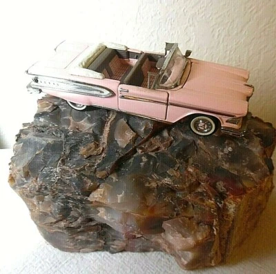 1987 FRANKLIN MINT 1958 FORD EDSEL CONVERTIBLE 1/43 DIECAST OPENING DOORS & HOOD - Image 1 of 4