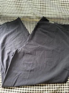 The Limited Womens Navy Blue Essentials Dress Ankle Pants SIZE 22 W Short Straig - Picture 1 of 8