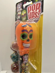 Day Of The Dead Pop Ups Chupa Chups Lutscher Sammlerstück Orange Sugar Skull - Bild 1 von 5