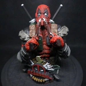 Marvel Deadpool bust Unpainted resin model (approx 150 mm) - Picture 1 of 2