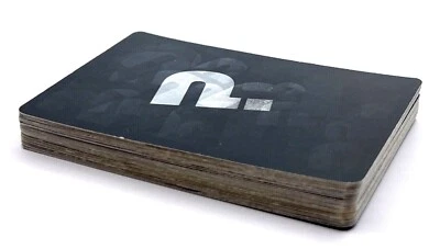 Clue Board Game Complete Set of Cards Replacement Deck 2013 Black and Red Back - Image 1 of 4