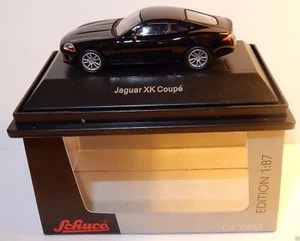 Micro Metal Die Cast Schuco HO 1/87 Jaguar XK Coupe Black Metal in Box - Picture 1 of 5