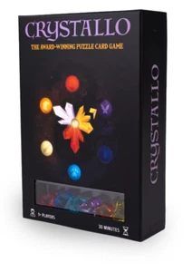 Crystallo Solo Zen Puzzle Kartenspiel Tiefwasserspiele Brett Juwelen Kristalle - Bild 1 von 5