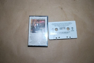 Johnny Mathis and henry Mancini The Hollywood Musicals Cassette Tape - Image 1 of 2