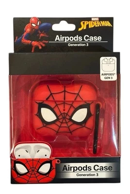 Spider-Man AirPods Case 3rd Generation Marvel Protective Cover Apple AirPods NIB - Image 1 of 4