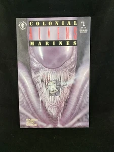 Aliens Colonial Marines #1 (de 12) 1993 en estado bastante bueno+/casi nuevo 1st Dark Horse Warner/Akin/Guinan - Imagen 1 de 2