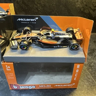 Bburago 1/43 F1 Mclaren MCL60 2023 #4 Lando Norris B3 Foto 1 de 4