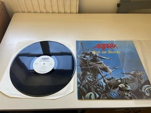 Anthrax - Seek & Destroy Vinyl LP  1987 Bladerunner Records Very Good+ Very Rare - Picture 1 of 15