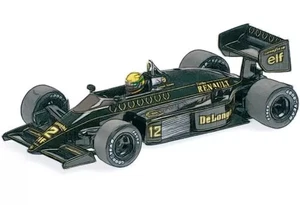 Mini car 1/43 Lotus Renault 98T Ayrton Senna German GP 1986 Weathering specifica - Picture 1 of 2