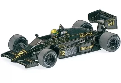 Mini car 1/43 Lotus Renault 98T Ayrton Senna German GP 1986 Weathering specifica - Image 1 of 2