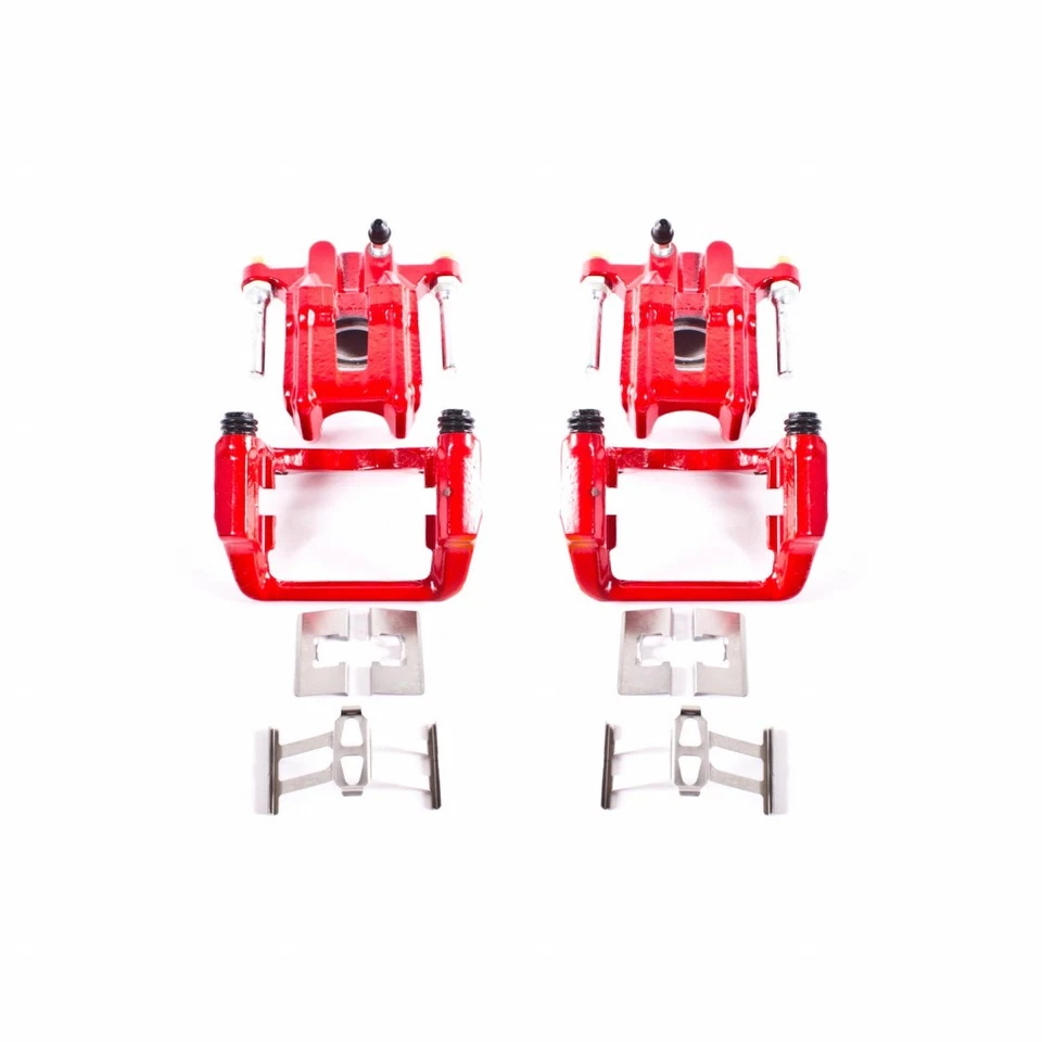 Pinza de freno Power Stop para Acura CL/TL 1999-2008 | Trasera | Roja con soportes Foto 1 de 4