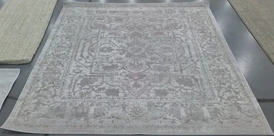 Alfombra de manchas traseras CREMA/MARFIL 6'-7" X 6'-7", precio reducido 1172786533 RFT665D-7SQ Foto 1 de 4