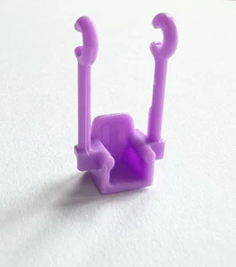 Polly Pocket Mini ERSATZ LILA STUHL NUR SCHAUKEL Spielplatz kompaktes Spielzeug - Bild 1 von 2
