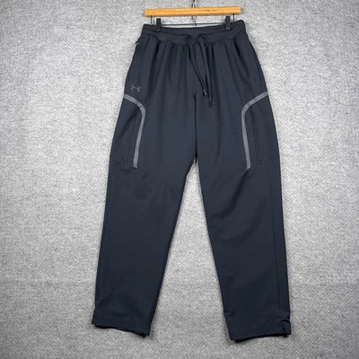 Under Armour Pants Mens Large L Black Sportstyle Elite Cargo Training Stretch - Image 1 of 4