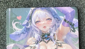 Goddess Peach Blossom Spicy Waifus Anime Redeem Card #17 Black Swan Star Rail - Picture 1 of 4