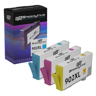 Juego de cartuchos de tinta compatibles 3Pk para HP 902XL OfficeJet Pro 6975 6978 6975 902 Foto 1 de 4