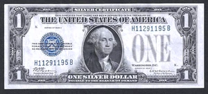 1928-C $1 SILVER CERTIFICATE ~ FR-1603 ~ SCARCE SERIES ~ CHOICE EXTREMELY FINE - Picture 1 of 2