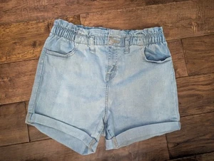 Girls Size 14/16 Cat And jack X Large Pull On jean Shorts - Picture 1 of 3