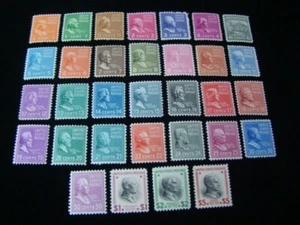 Juego U.S. Scott #803-834 MNH O.G. Serie Presidencial $131.00 SCV Bonito! - Imagen 1 de 2
