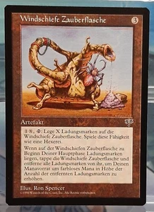 Magic Vintage - Windschiefe Zauberflasche - Rare/Artefakt - Trugbilder - DE/NM - Bild 1 von 3