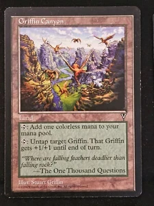 Griffin Canyon Visions Magic the Gathering MTG - Picture 1 of 2