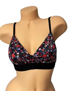 Sujetador floral ligeramente forrado inalámbrico Victoria’s Secret ROSA Wear Everywhere 32D - Imagen 1 de 5