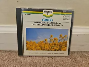 Grieg: Symphonic Dances Op. 64 Vienna/van Remoortel (CD, 1988, Moss) ACD 8066 - Picture 1 of 3
