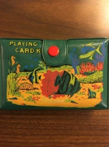 Kit carte da gioco vintage con matita e score pad - Nassau - mai aperto - Foto 1 di 4