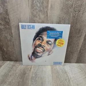 Billy Ocean Suddenly LP 1984 Shrink Sticker Vinyl NM/NM JL8-8213 Electronic - Picture 1 of 5