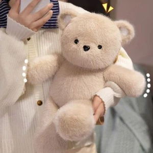 Funny Running Bear Plush Backpack Cartoon Rabbit Stuffed Accompany Doll Gifts - Picture 1 of 14