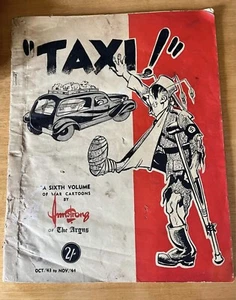 Original 1943 Argus Melbourne Newspaper Cartoon WWII magazine Hitler Germany - Picture 1 of 4