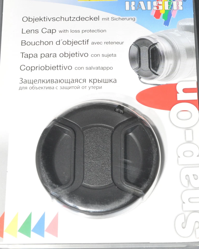 KAISER 82mm CLIP ON  LENS CAP - Image 1 of 1